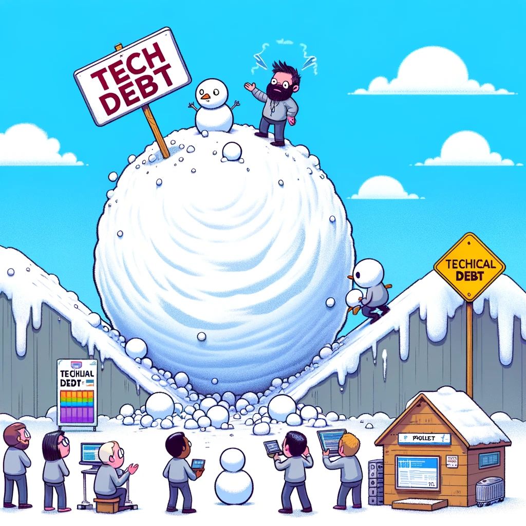 Tech Debt Snowball